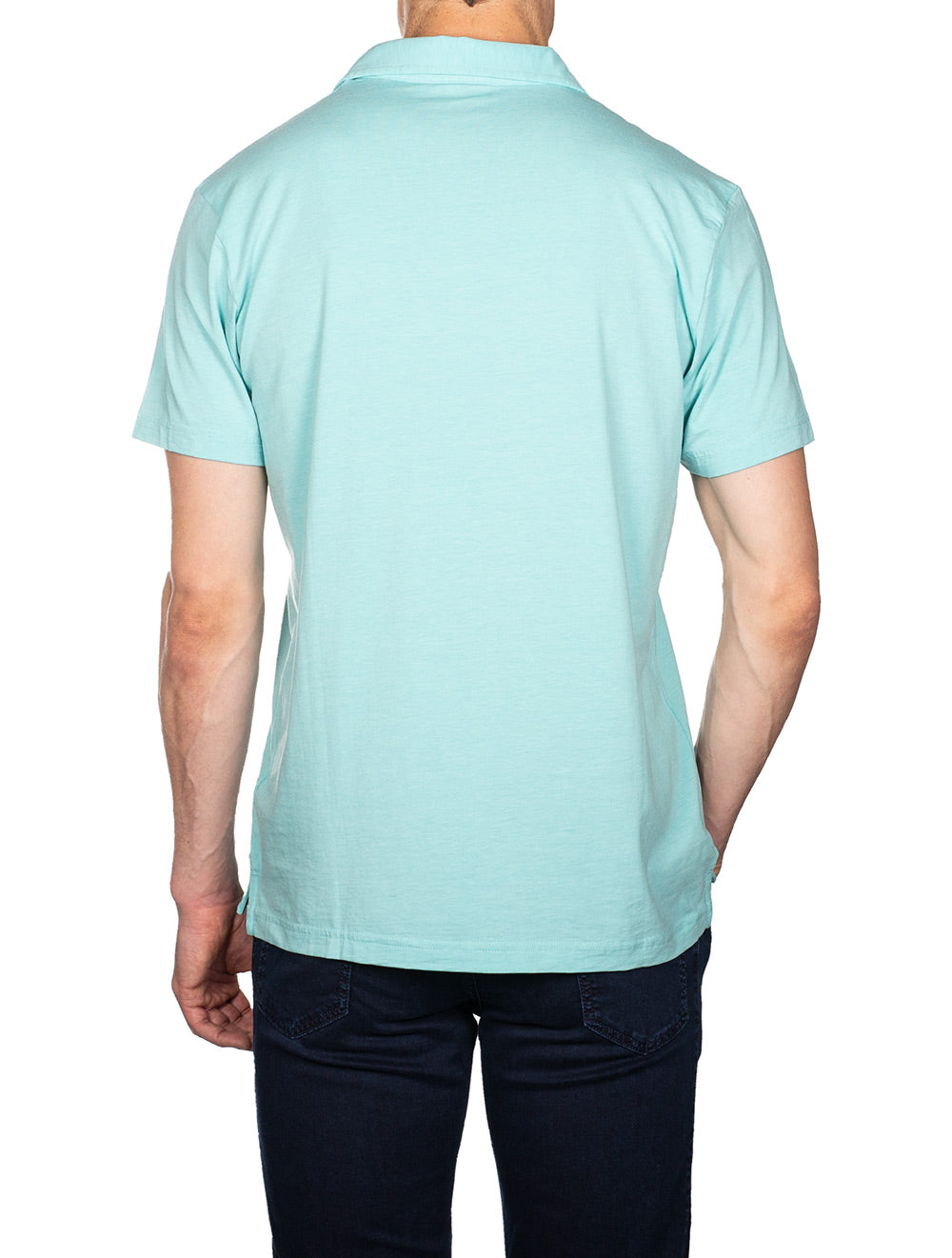 Peter Millar Crown Solid Polo Turquoise AI2