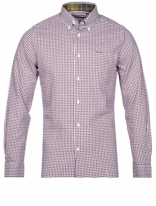 Barbour Padshaw Tailored Shirt Red