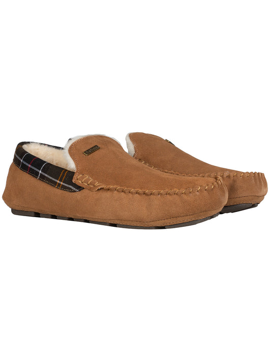 Barbour Monty Slippers Brown