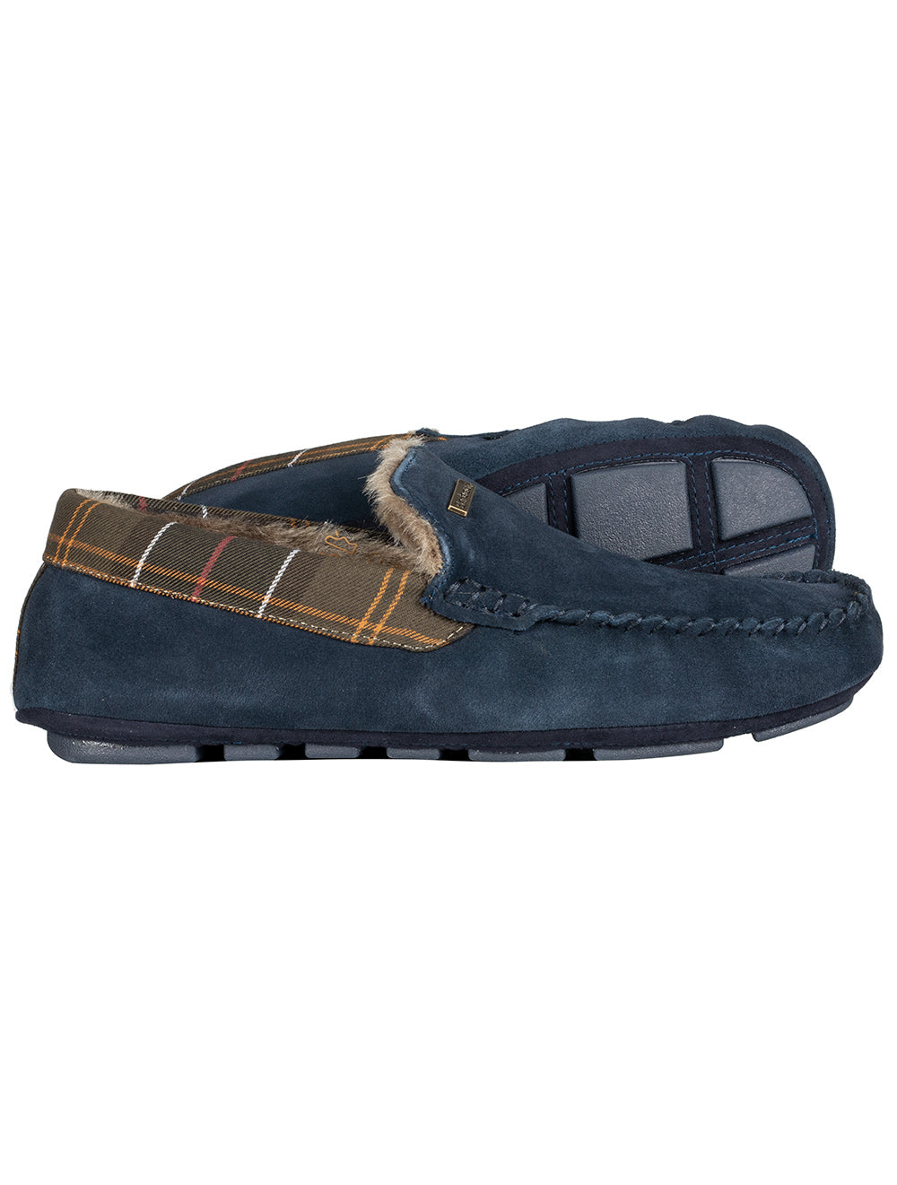 barbour monty slippers navy