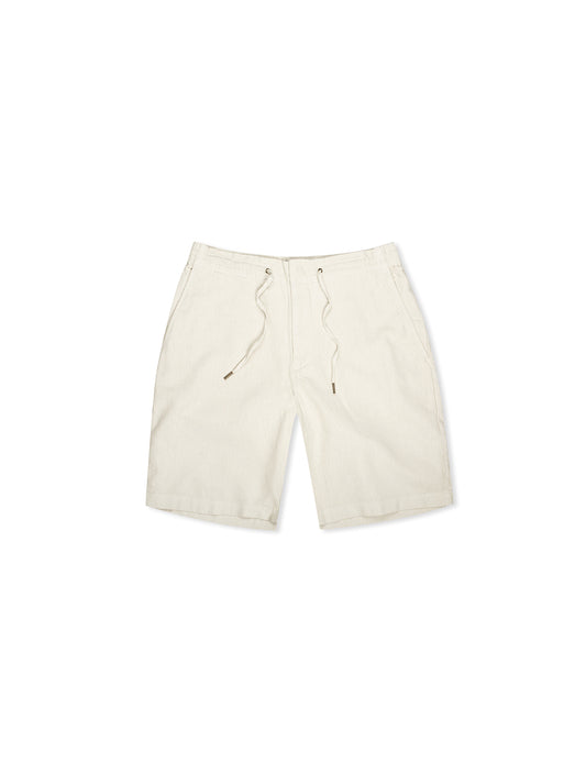 Barbour Stone Linen Shorts