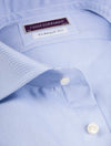 The Louis Copeland Classic Fit Double Cuff Shirt Blue