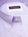 Louis Copeland Academy Pinpoint Oxford Buttondown Shirt Lilac