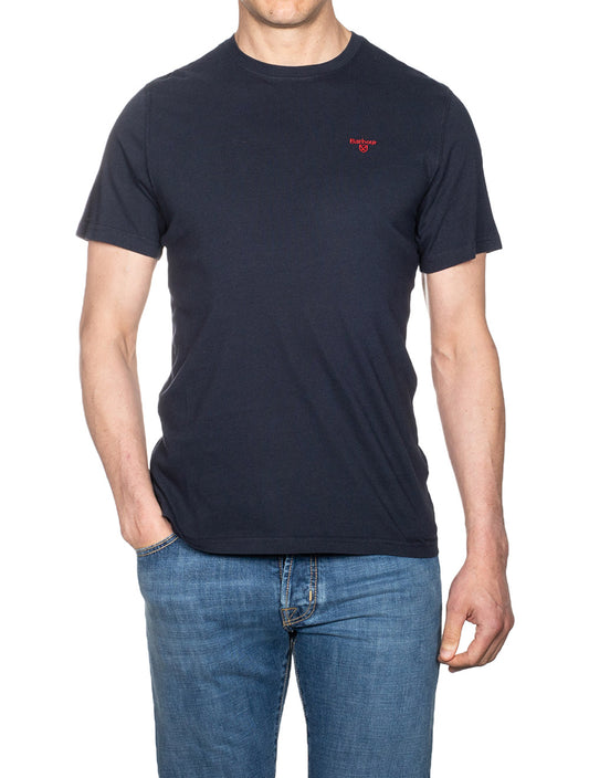 BARBOUR Essential Sports Tee Navy