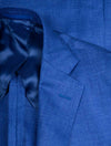 Louis Copeland Summer Loro Piana Jacket Blue Single Breasted Soft Shoulder Patch Pockets 4