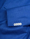 Louis Copeland Summer Loro Piana Jacket Blue Single Breasted Soft Shoulder Patch Pockets 5
