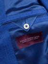Louis Copeland Summer Loro Piana Jacket Blue Single Breasted Soft Shoulder Patch Pockets 6