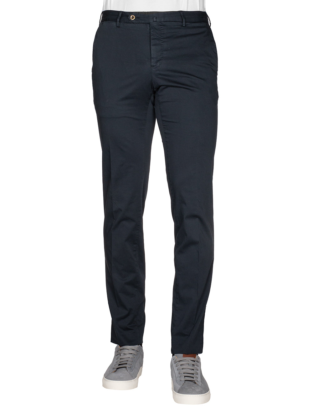Pt01 Light Stretch Gabardine Trouser Navy AI1