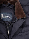 HERNO Coat With Insert Navy