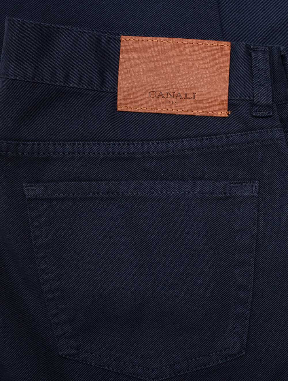Canali 5-Pocket Chino Blue AI1