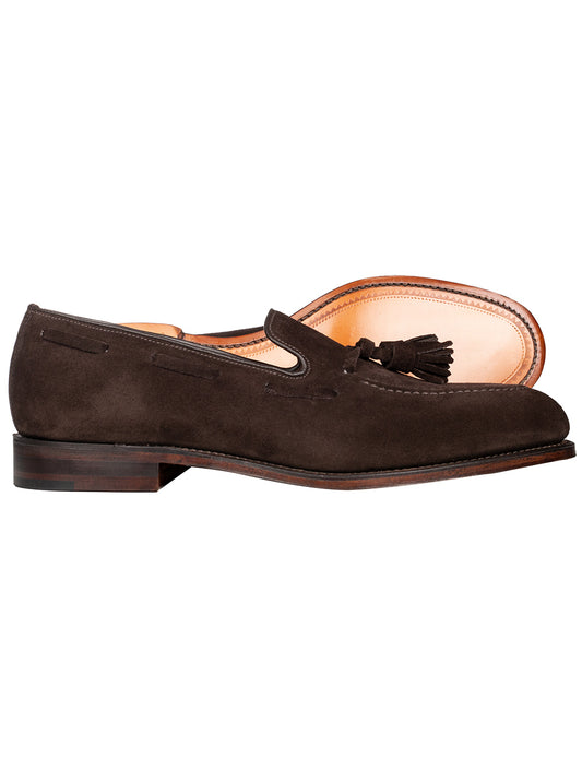 Loake Russel Brown Suede Loafer