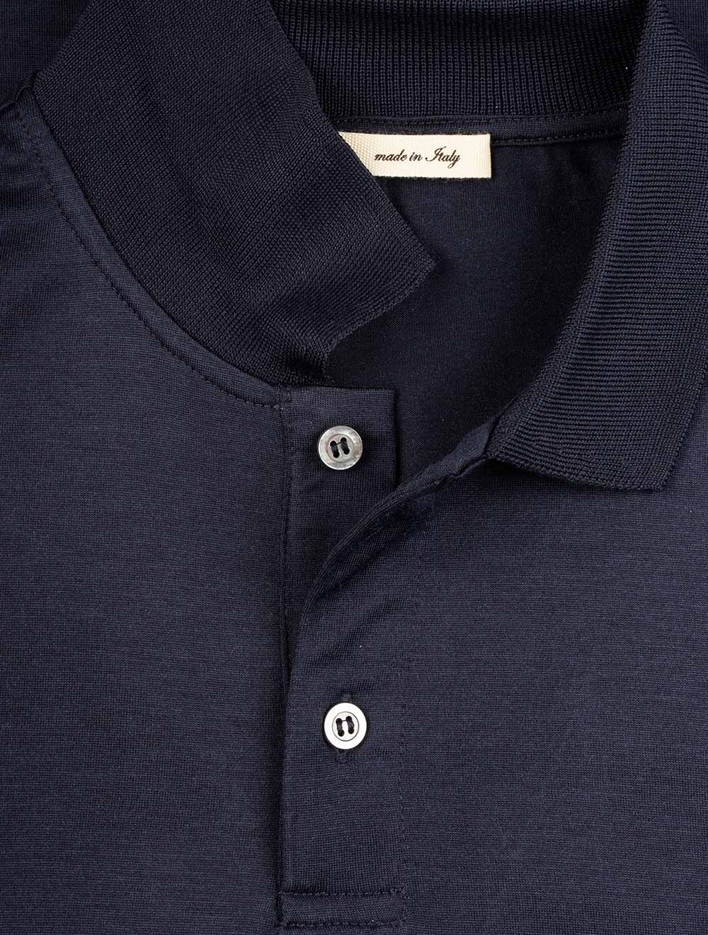 Stenstroms Fitted Plain Shirt With Ht In Blue MI