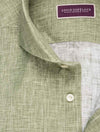 Louis Copeland Green Beach Boys Linen Shirt