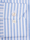 Louis Copeland Striped Linen Mix Shirt