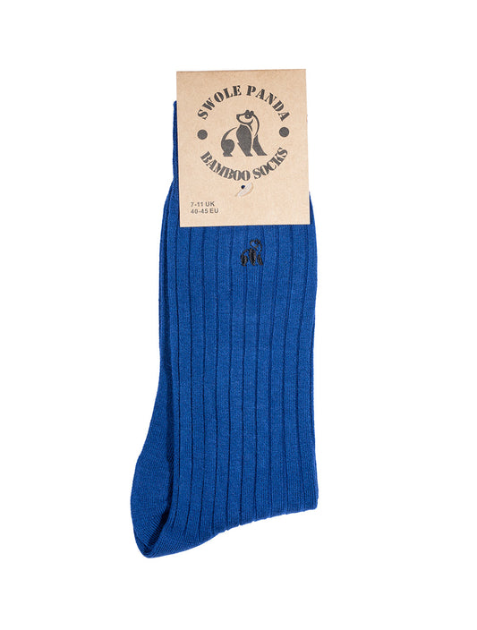 SWOLE PANDA Royal Blue Sock-Blue