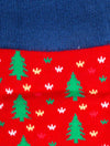 SWOLE PANDA Christmas Socks Red