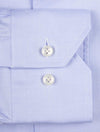 Buttondown Collar Twill Shirt Blue