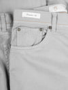 RICHARD J BROWN Luxury Cotton Cashmere Jeans Light Grey 418