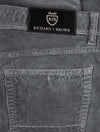 RICHARD J BROWN Luxury Cotton Cashmere Cord Grey