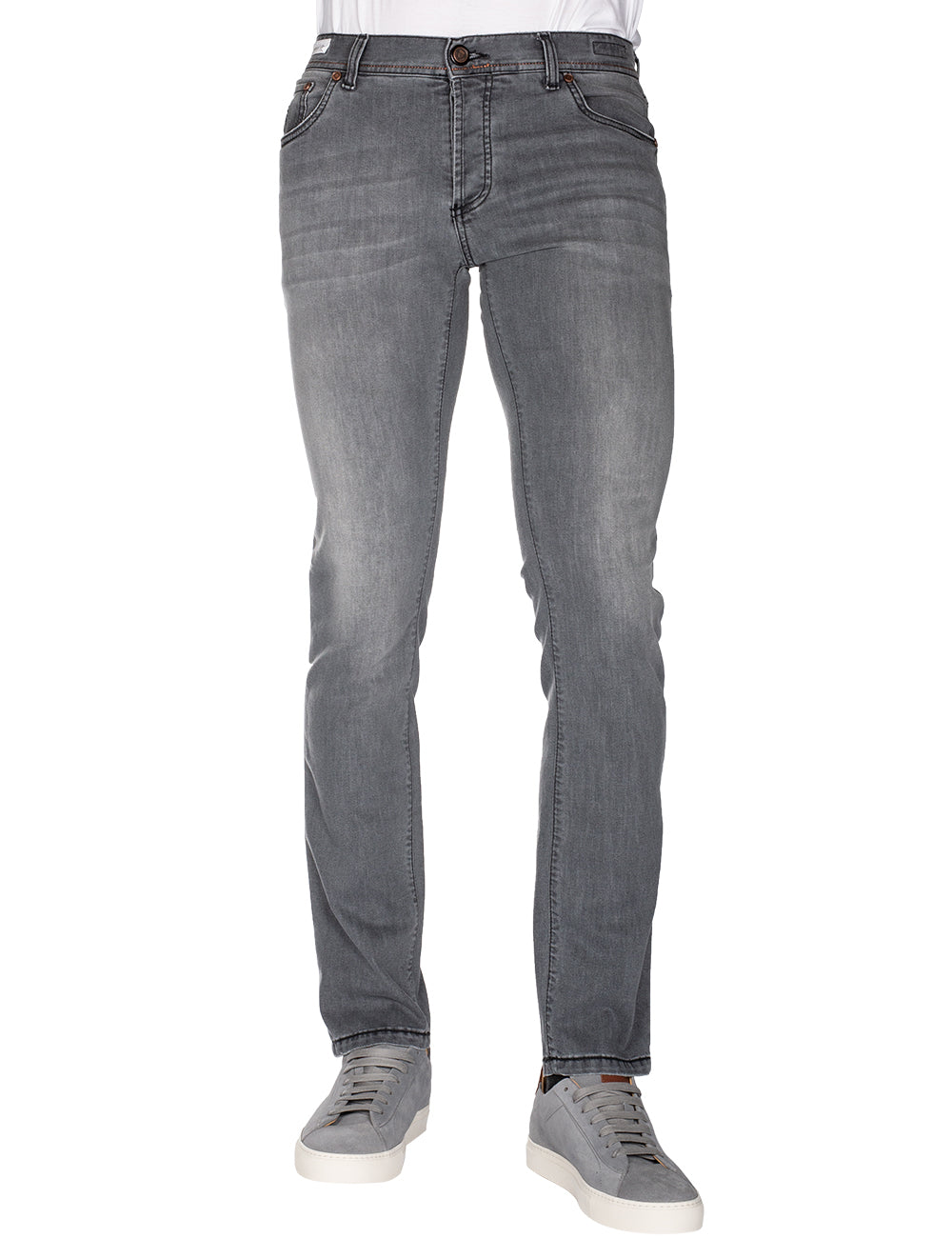 Eton Slim Fit Single Cuff Shirt Navy AI4