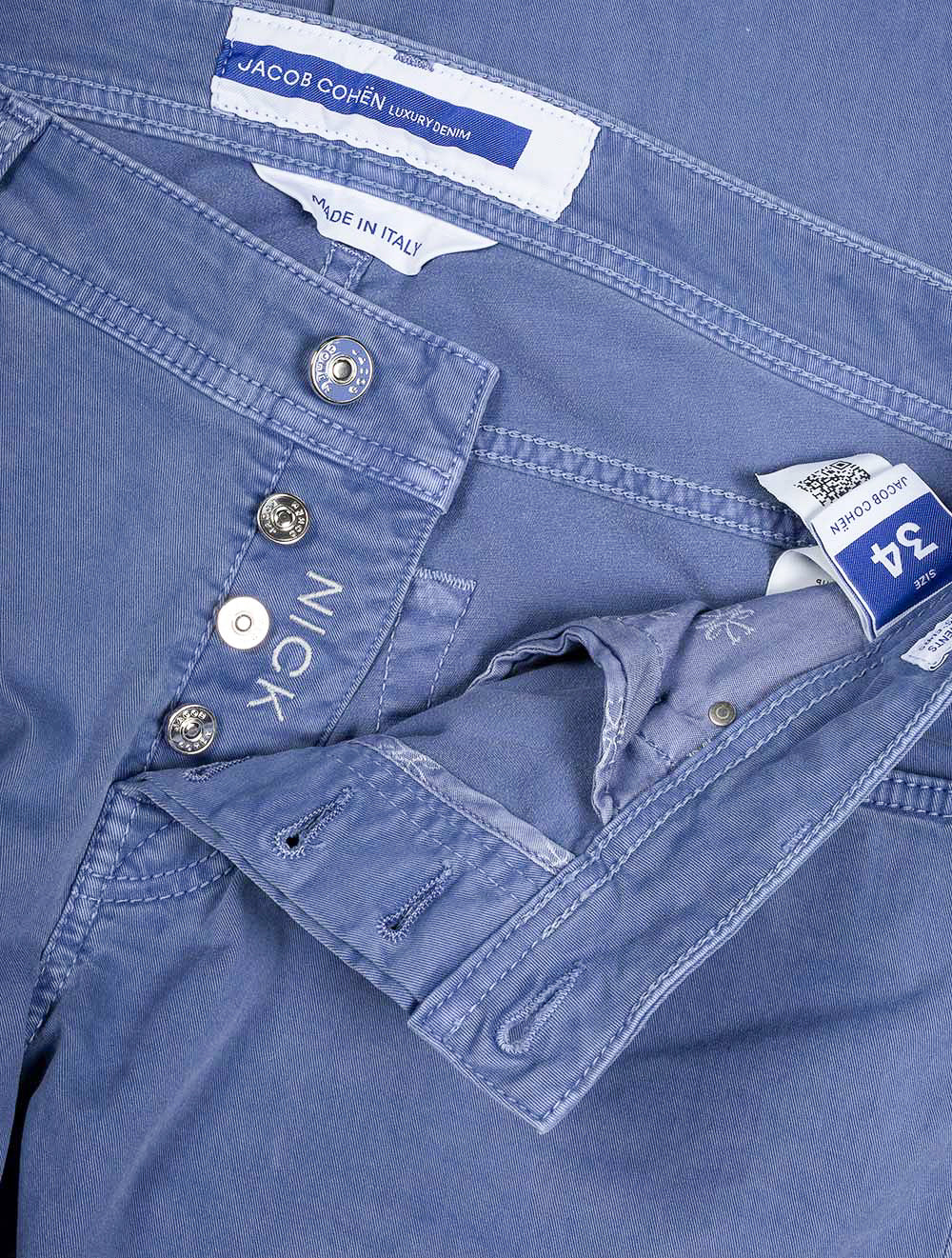 Jacob Cohen Nick 5 Pocket Jean Blue AI5