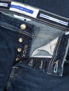 Jacob Cohën Burgundy Badge Slim Fit Jeans