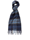 BARBOUR Wool Cashmere Scarf Midnight