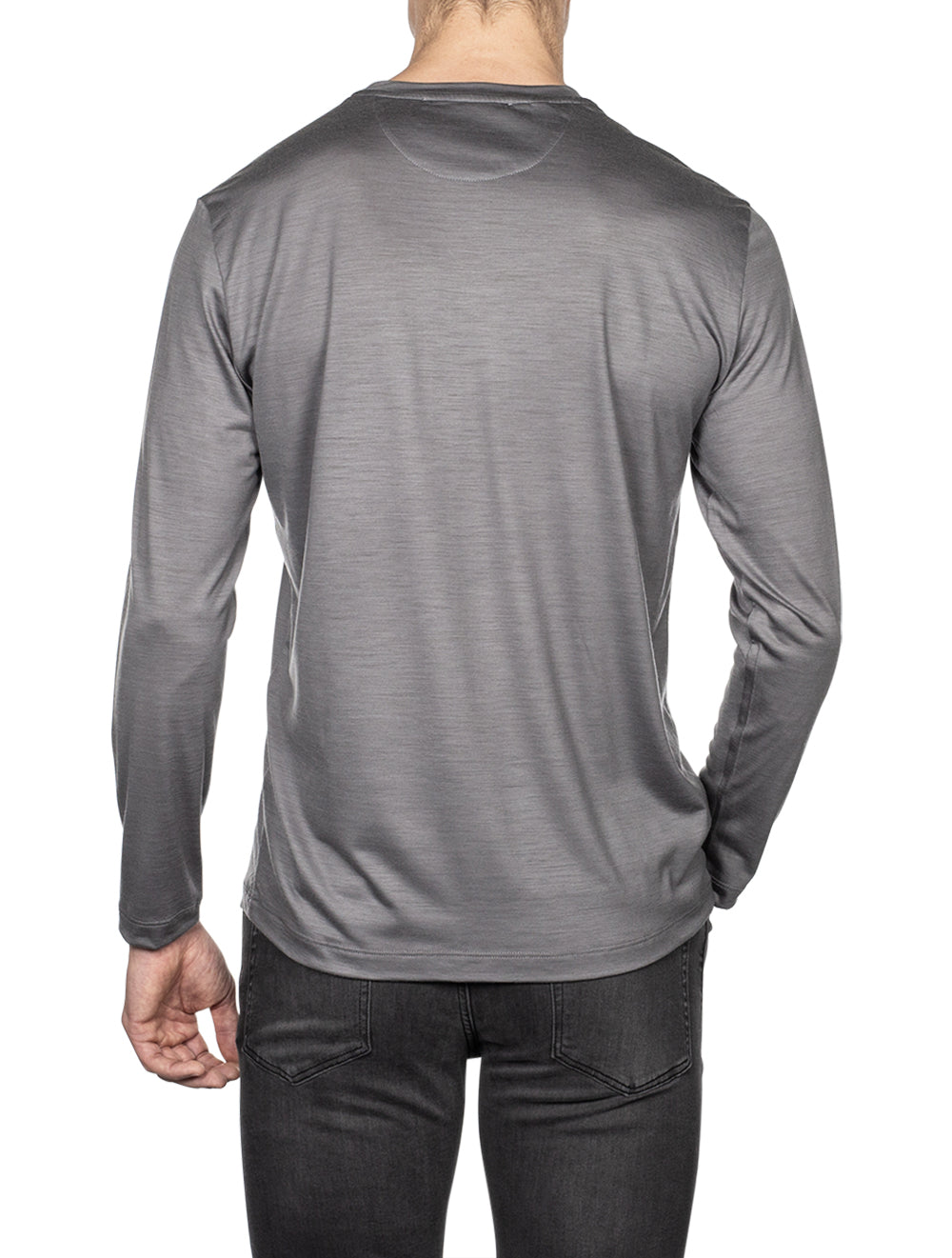 MAURIZIO BALDASSARI Reda Active Longsleeve T-Shirt Grey