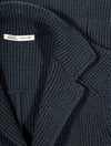 Maurizio Baldassari Brenta Knitted Jacket Green 3 Button Patch Pocket Cardigan 4