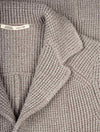 Maurizio Baldassari Brenta Knitted Jacket Sand 3 Button Patch Pocket Cardigan 4