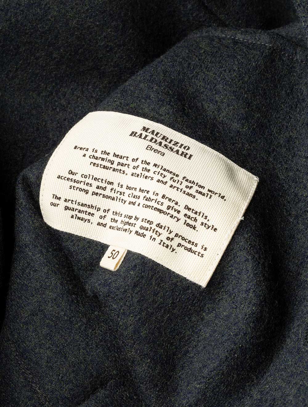 Maurizio Baldassari Classic Overshirt Green AI6