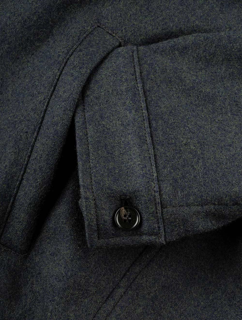 Maurizio Baldassari Classic Overshirt Green AI5