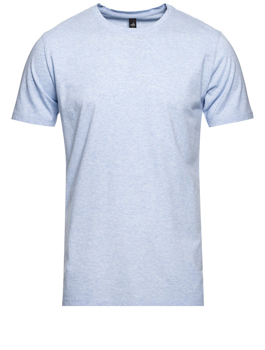 WAHTS Blue Crew Neck T-shirt